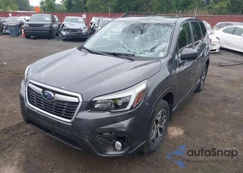 2021 Subaru Forester Premium from USA, damaged, VIN JF2SKAJC9MH545799